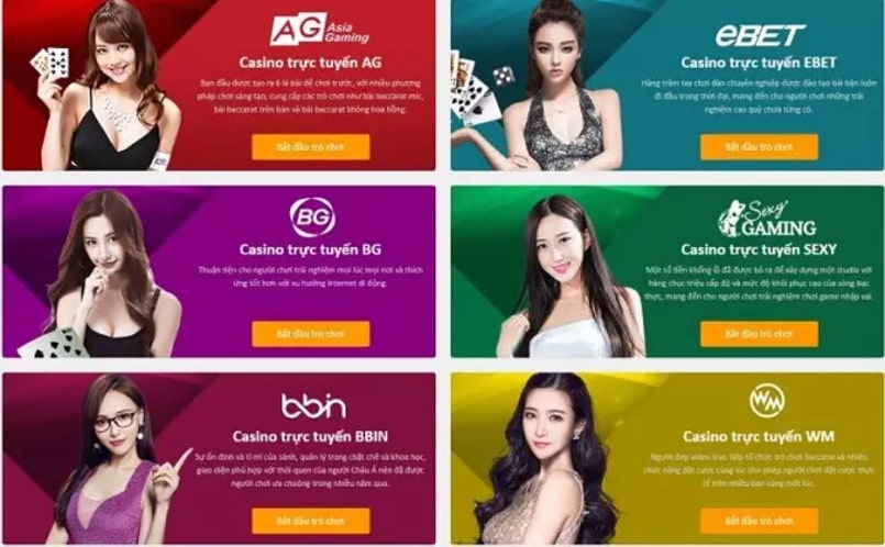 Sảnh Casino trực tuyến hoành tráng hàng đầu Châu Á có ngay tại nhà cái 868H